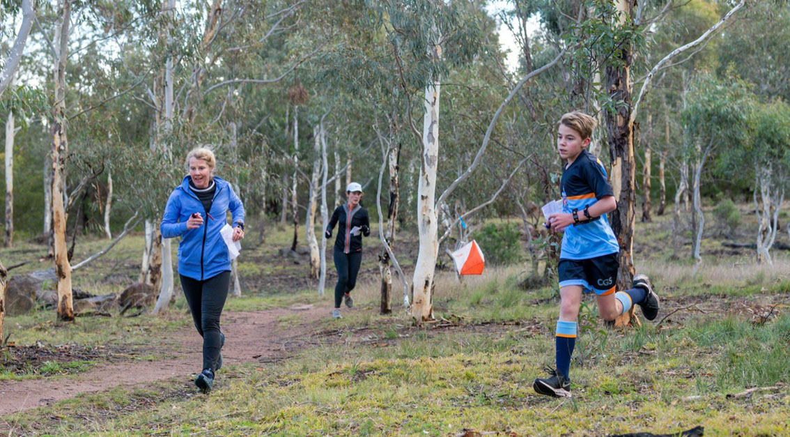 Chilly Narrabundah Hill - Orienteering ACT