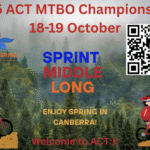 ACT Mountain Bike Orienteering Champs, 18-19 October