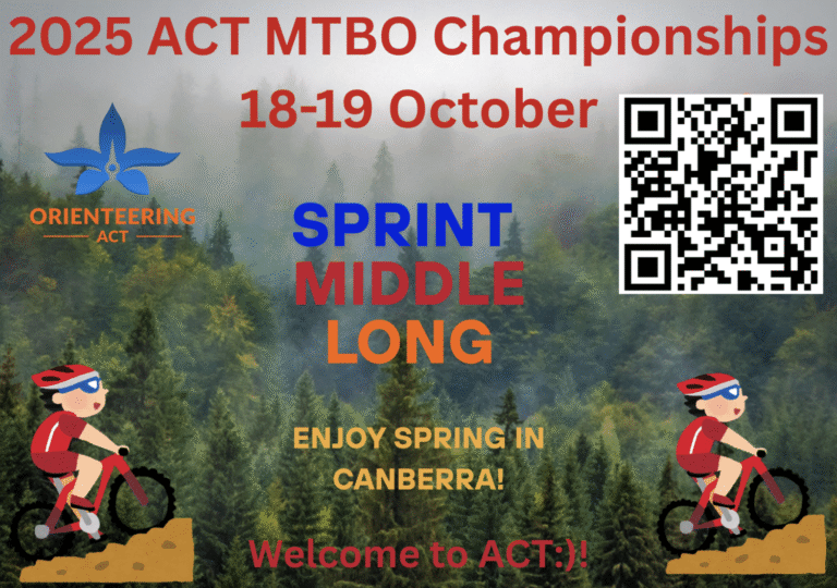Read more about the article ACT Mountain Bike Orienteering Champs, 18-19 October